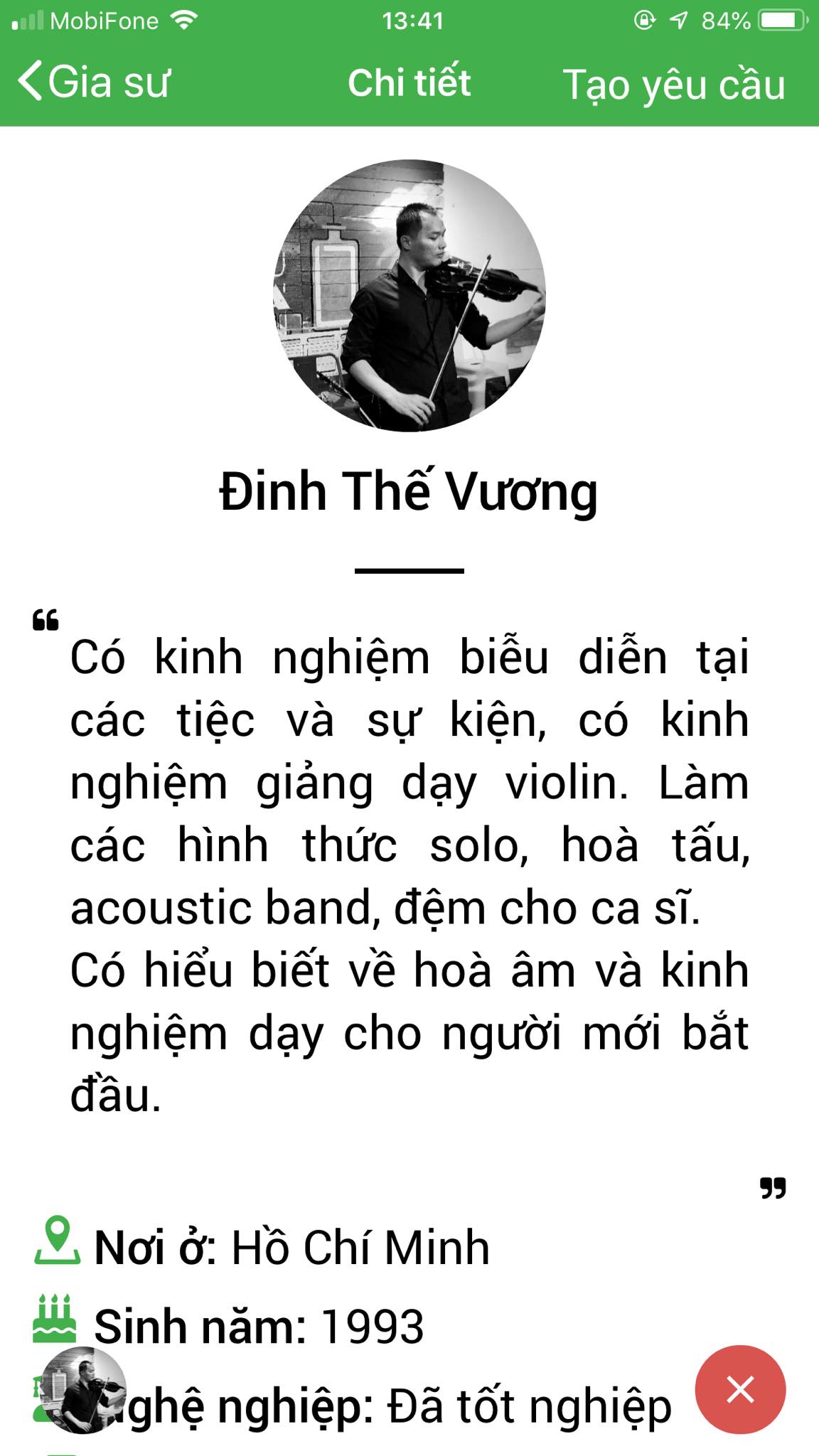 App Daykemtainha.vn Violin